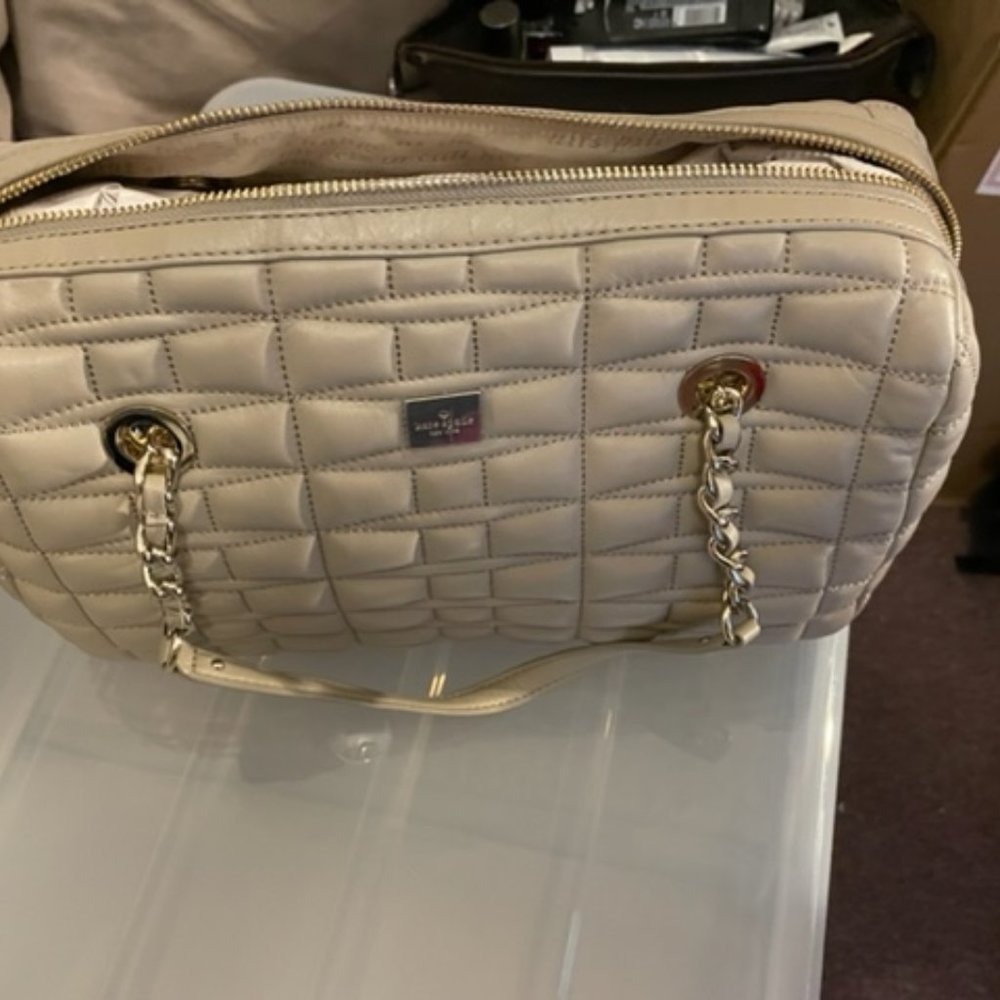Kate Spade "Maxie" bag in dark Chino